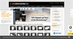 Desktop Screenshot of diedruckerei.de