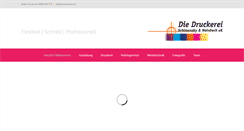 Desktop Screenshot of diedruckerei.net